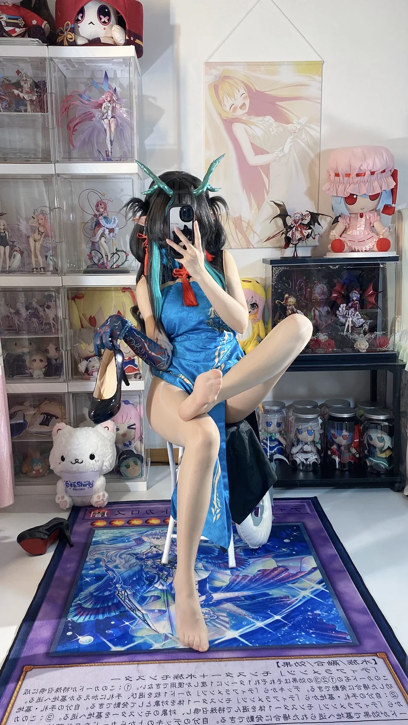 白栎Shirly - No.015 夕染尘烟 [130P,26V-7.01GB] 上 tg@simisebaisi 【丝足阁】012.webp